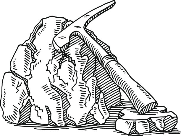 地质锤式出岩图片下载