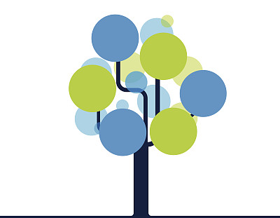 抽象的树图片下载