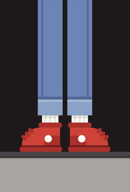 蓝色牛仔裤和鞋子图片下载