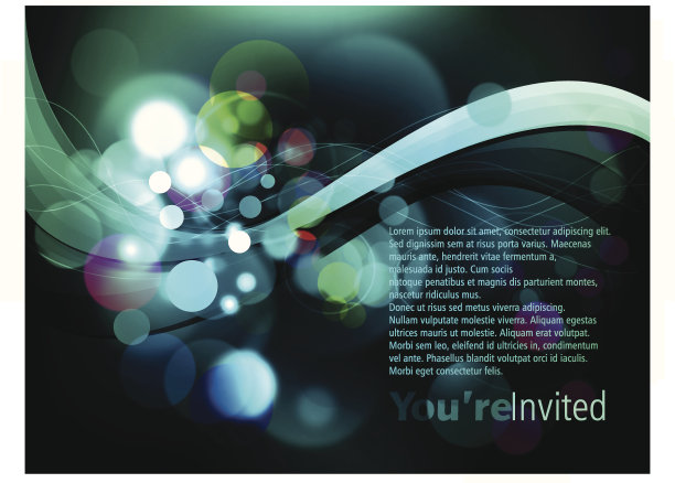 抽象背景与散焦灯光图片下载