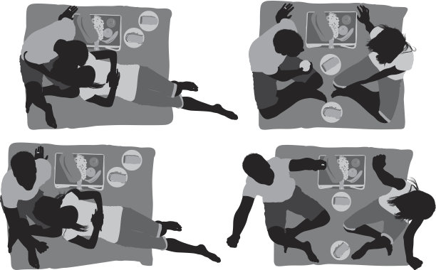 多张情侣野餐的照片图片下载