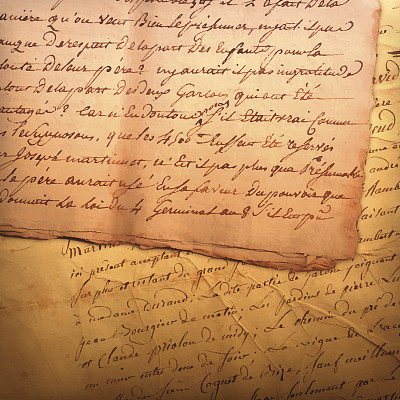 古董的信图片下载