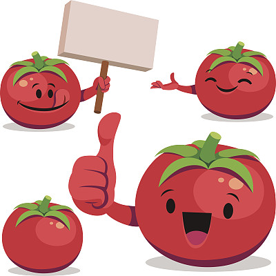 番茄卡通套装C图片下载