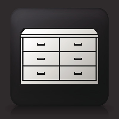 黑色方形按钮与文件柜图片下载