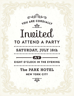 手绘的邀请图片下载