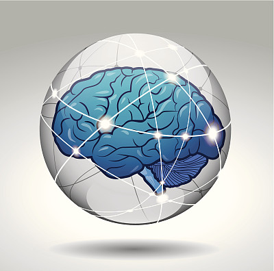 大脑在网络空间图片下载