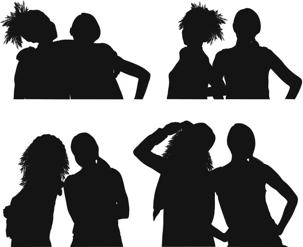 两个女性朋友图片下载