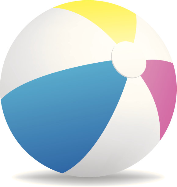 沙滩球图片下载