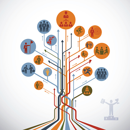 抽象领导树图片下载