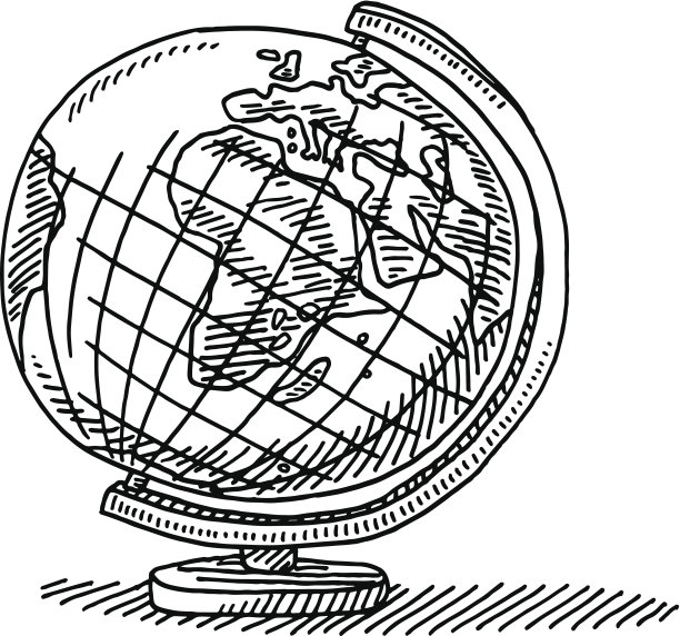 全球地理图图片下载