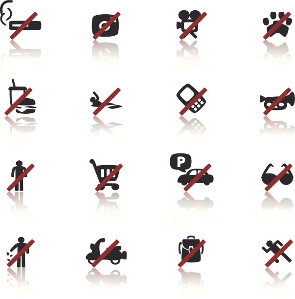 公共标志的图标图片下载