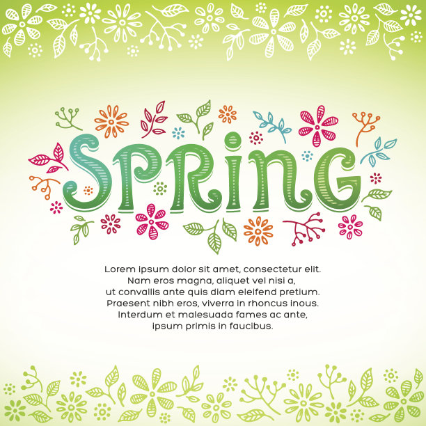 春天的背景图片下载