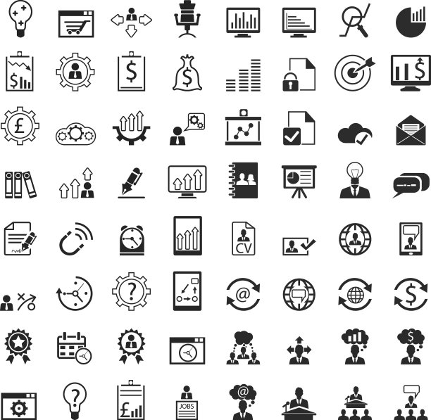 图标设置为企业管理图片下载