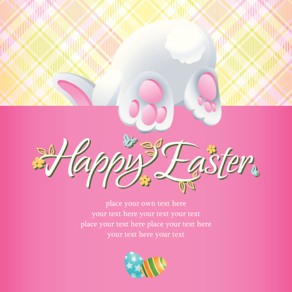 藏复活节兔子的通知图片下载