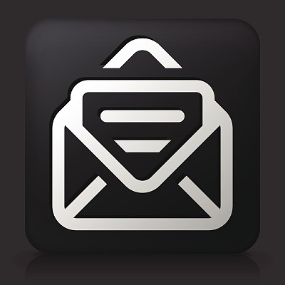 黑色方形按钮与字母图标图片下载