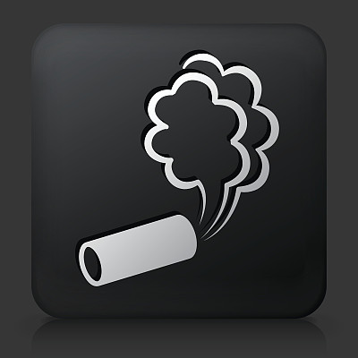 黑色方形按钮和催泪瓦斯图片下载