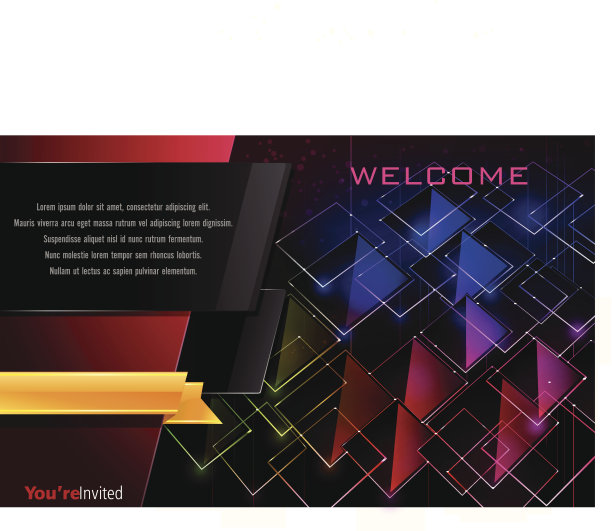 抽象闪亮的背景与方块和线图片下载