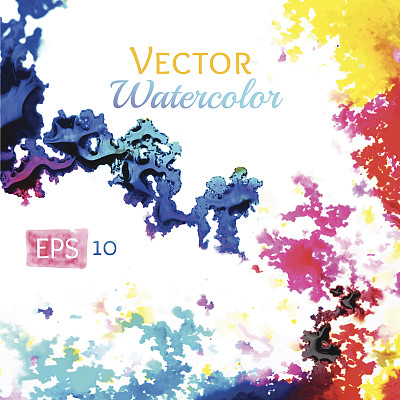 水彩背景图片下载