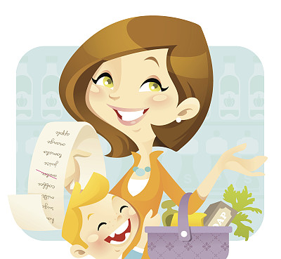 超市购物图片下载