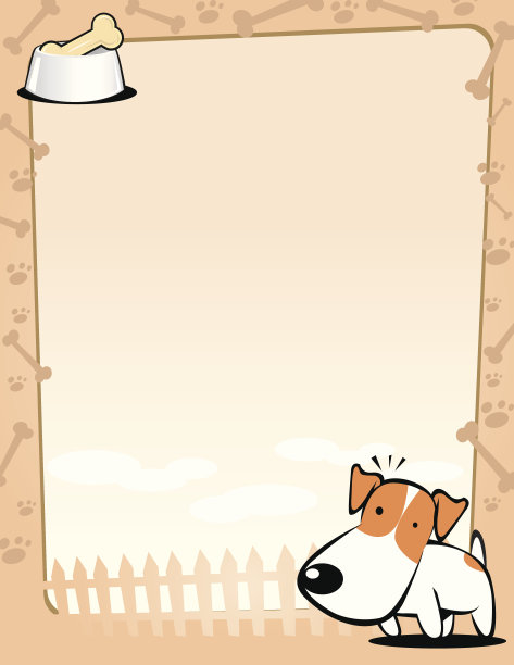 狗的梦想框架图片下载