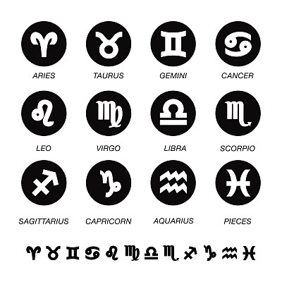 十二生肖图标-黑圈系列图片下载