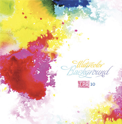 水彩背景图片下载