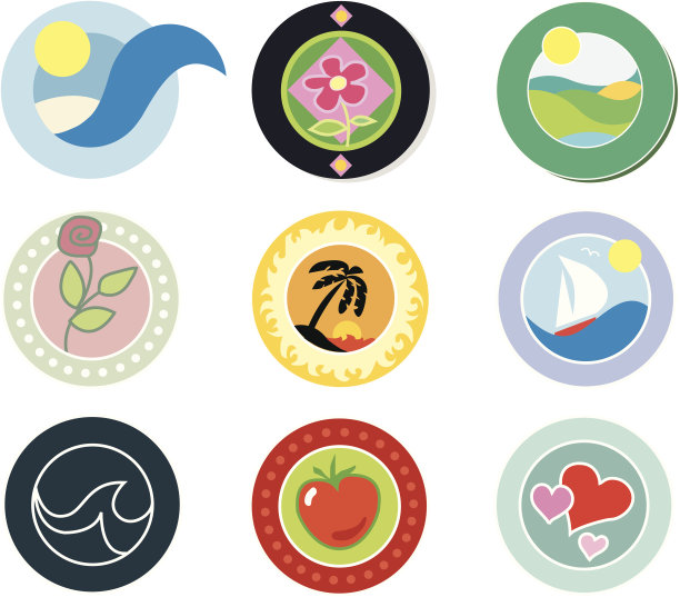 夏季图标(矢量& jpg)图片下载