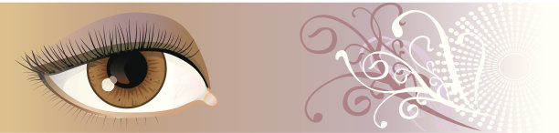 眼睛设计-棕色图片下载