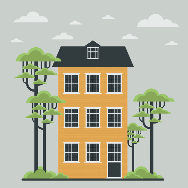 多户住宅图片下载