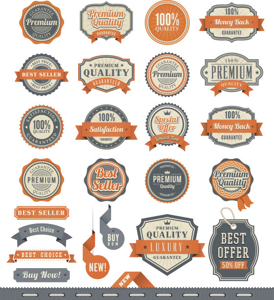 徽章及绶带套装图片下载