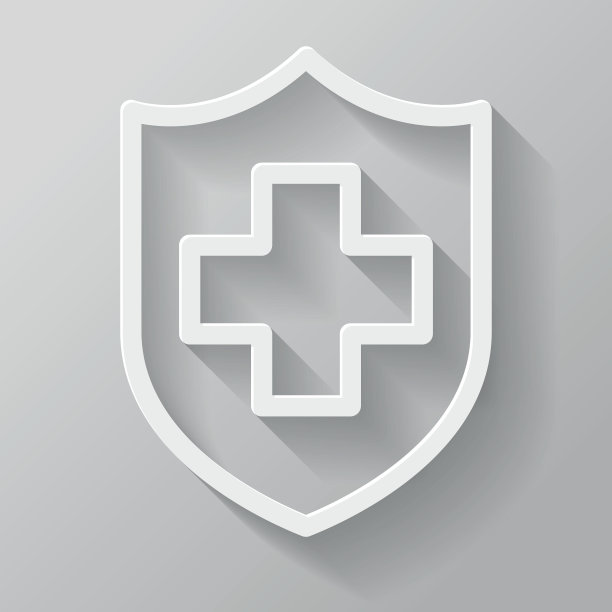 屏蔽纸细线界面图标与长影子图片下载