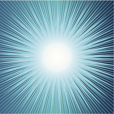 复古径向月亮背景图片下载