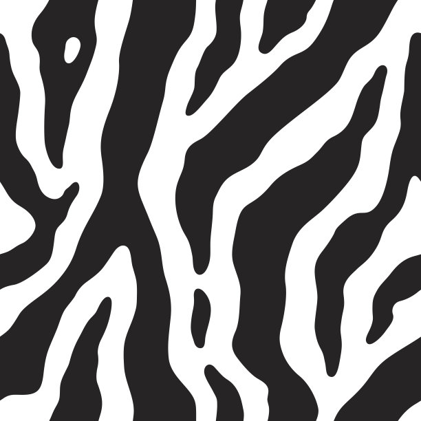 斑马无缝图案图片下载