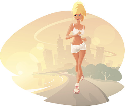 晨跑图片下载