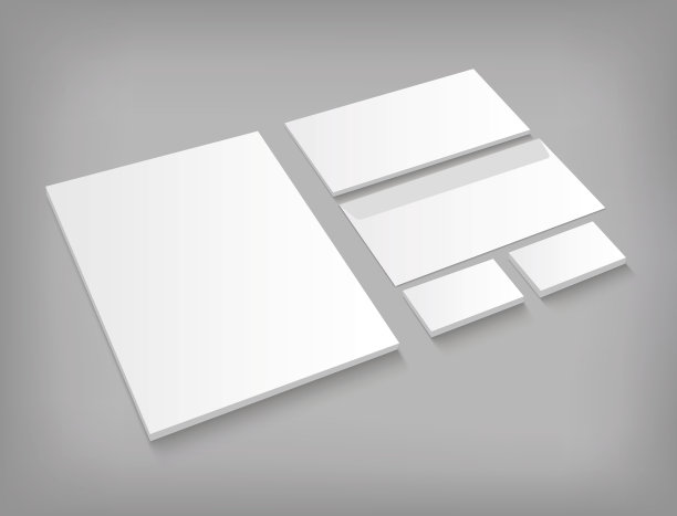 一套企业身份模版文具图片下载