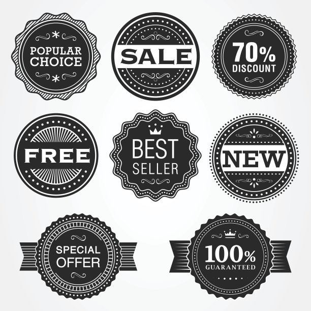 促销标志设置图片下载