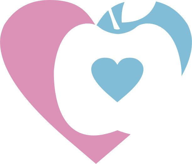 爱苹果情人的心图片下载