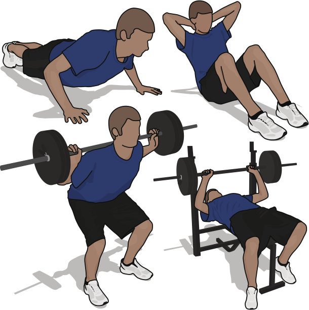 年轻人锻炼图片下载