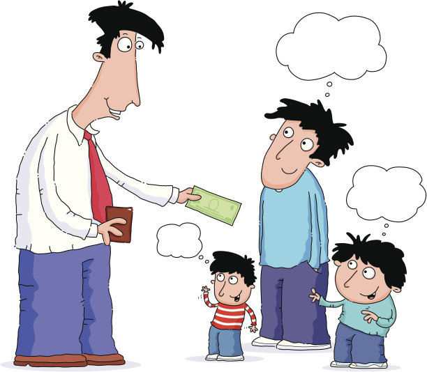 最大的孩子管钱图片下载