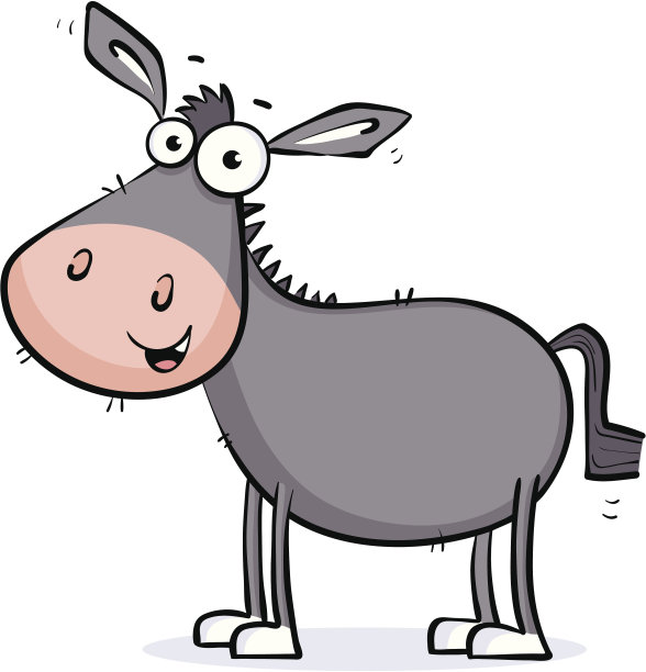 驴四条腿图片下载