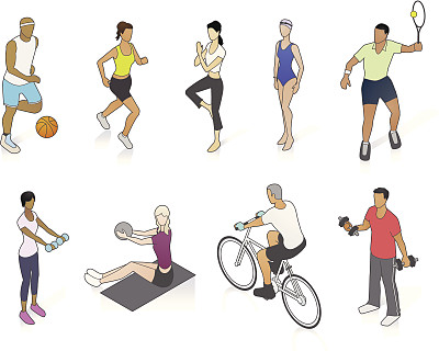 健身的人说明图片下载