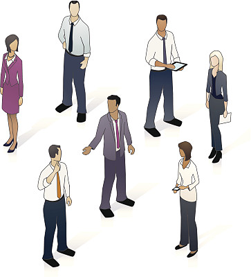 等距业务人员图片下载