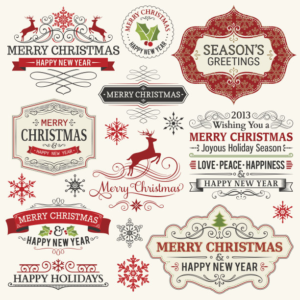 圣诞节的标签图片下载