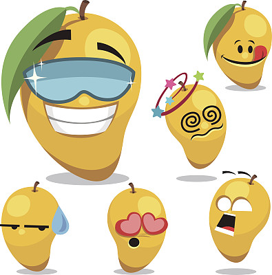 芒果卡通套装A图片下载