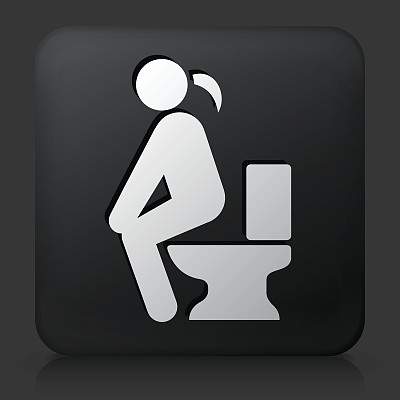 黑色方形按钮与使用厕所图片下载