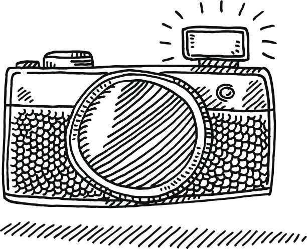 紧凑型相机Flash绘图图片下载