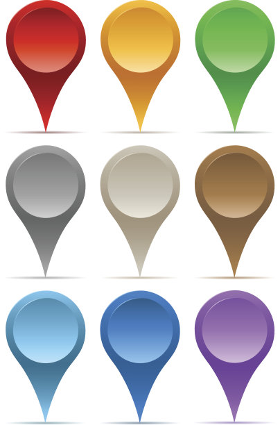 地图上的指针图片下载