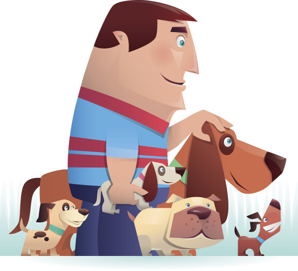 人与狗图片下载