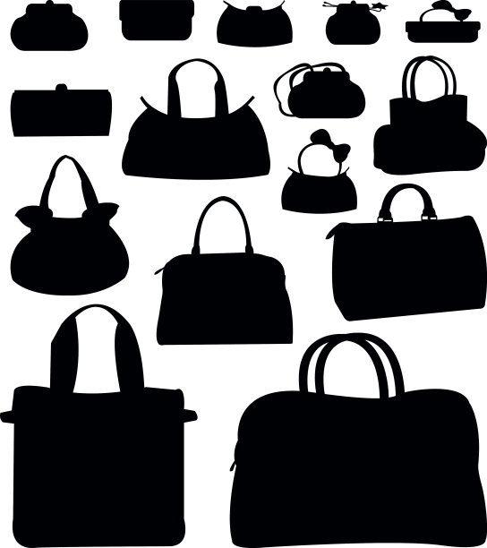 袋轮廓图片下载