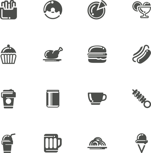 食物图标图片下载